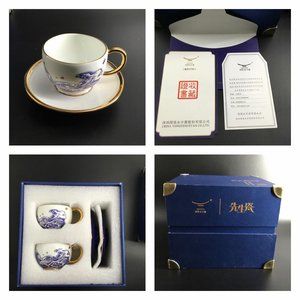 Tea Cup Set Pearls D Orient Auratic